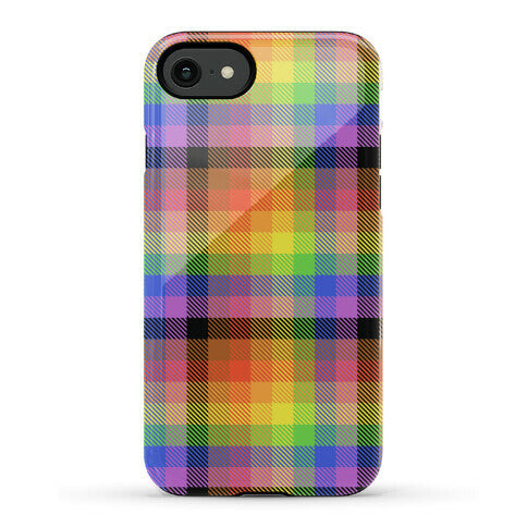 Pride Flag Plaid Phone Case