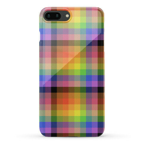 Pride Flag Plaid Phone Case