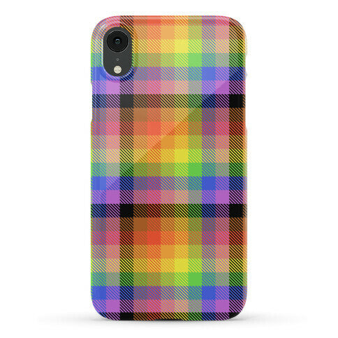 Pride Flag Plaid Phone Case
