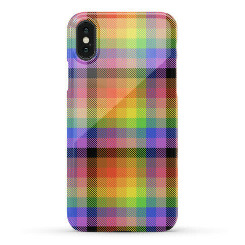 Pride Flag Plaid Phone Case