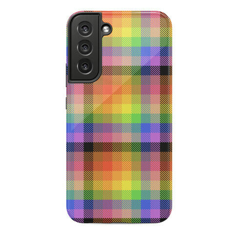 Pride Flag Plaid Phone Case