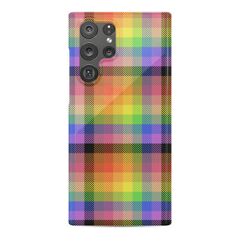 Pride Flag Plaid Phone Case