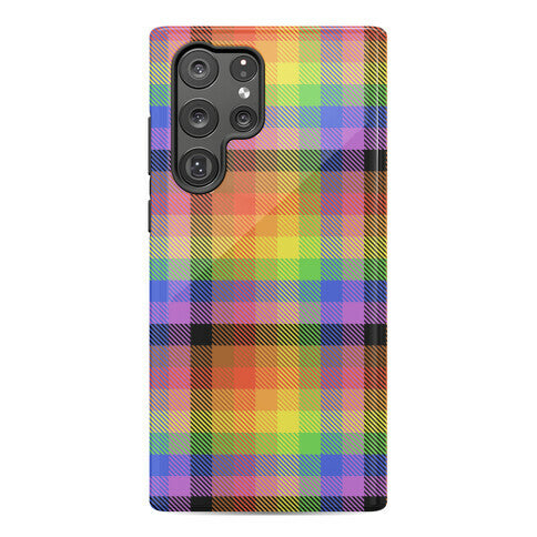 Pride Flag Plaid Phone Case