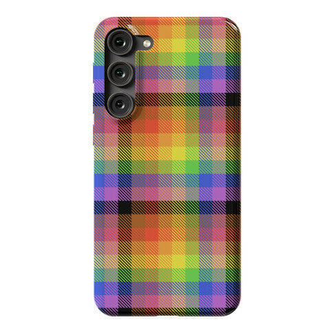 Pride Flag Plaid Phone Case