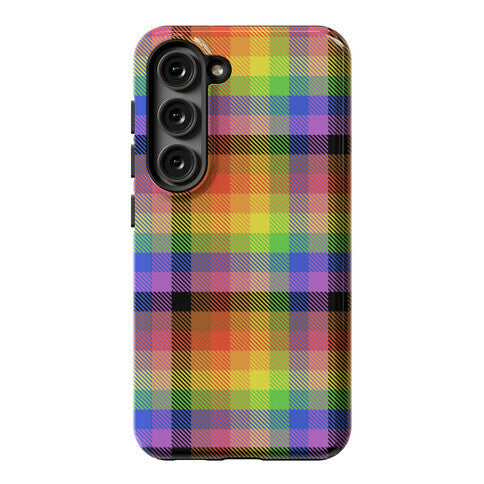 Pride Flag Plaid Phone Case