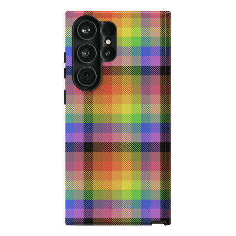 Pride Flag Plaid Phone Case