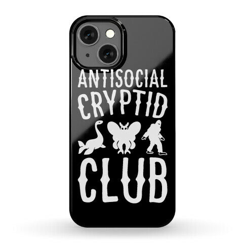 Antisocial Cryptid Club Phone Case