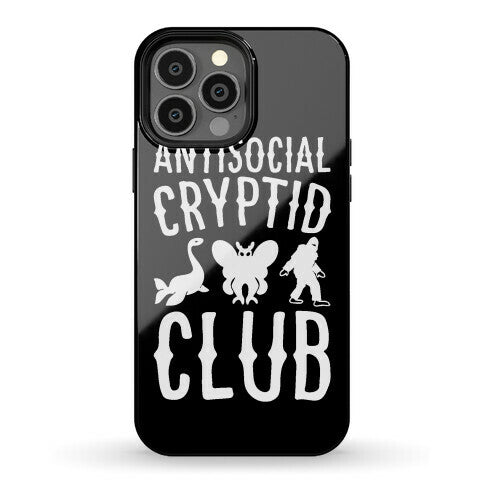 Antisocial Cryptid Club Phone Case