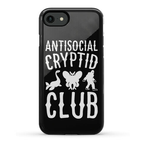 Antisocial Cryptid Club Phone Case