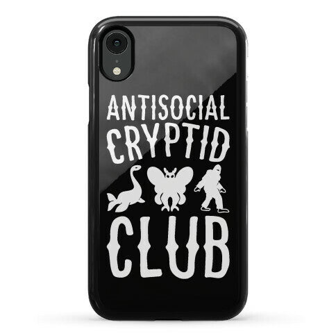 Antisocial Cryptid Club Phone Case