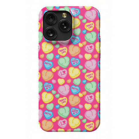 Candy Heart Butts Phone Case