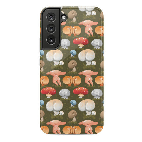 Butt Mushroom Pattern Phone Case