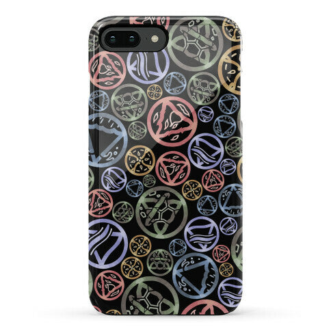 Witch's Elements Dark Pattern Phone Case
