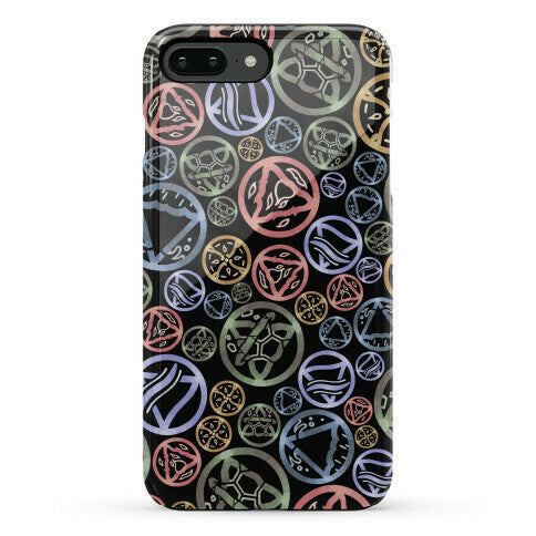 Witch's Elements Dark Pattern Phone Case