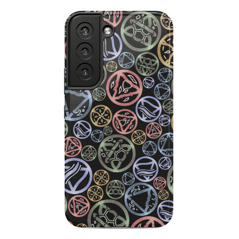 Witch's Elements Dark Pattern Phone Case