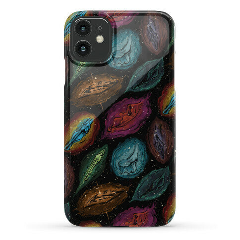 Cosmic Vulva Pattern Phone Case