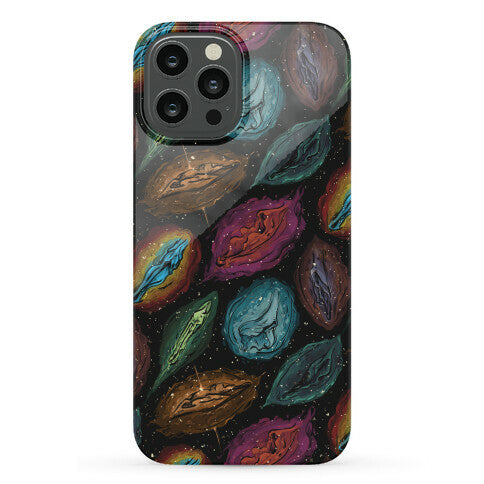 Cosmic Vulva Pattern Phone Case