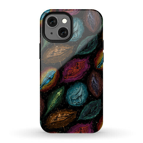 Cosmic Vulva Pattern Phone Case