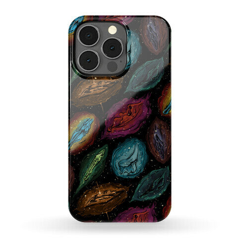 Cosmic Vulva Pattern Phone Case