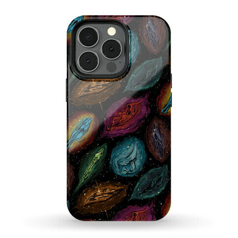 Cosmic Vulva Pattern Phone Case