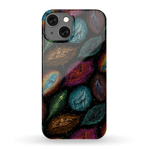 Cosmic Vulva Pattern Phone Case