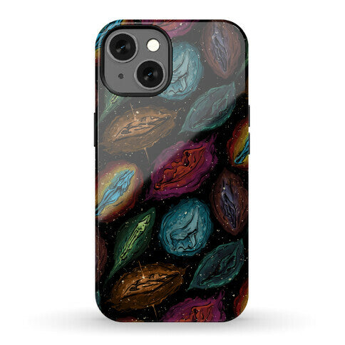 Cosmic Vulva Pattern Phone Case