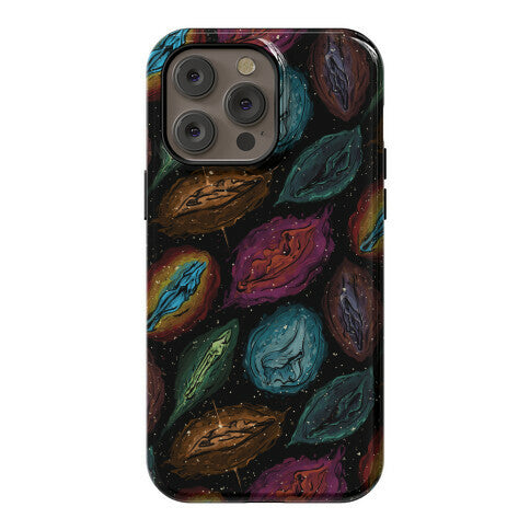 Cosmic Vulva Pattern Phone Case