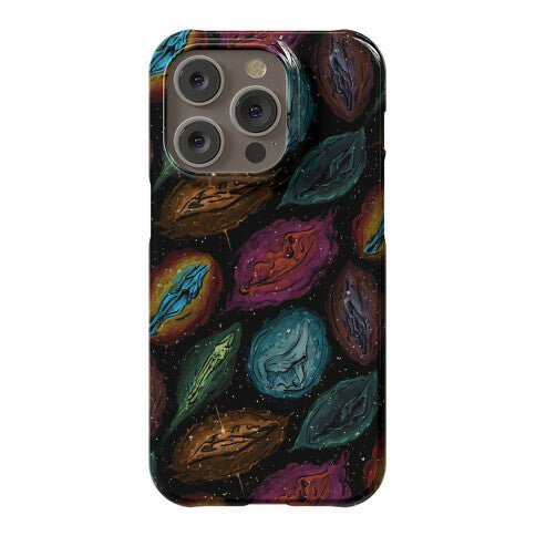 Cosmic Vulva Pattern Phone Case