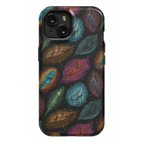 Cosmic Vulva Pattern Phone Case