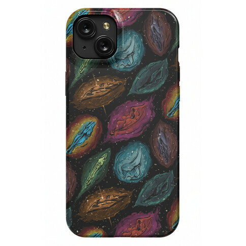 Cosmic Vulva Pattern Phone Case