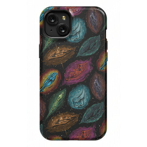 Cosmic Vulva Pattern Phone Case