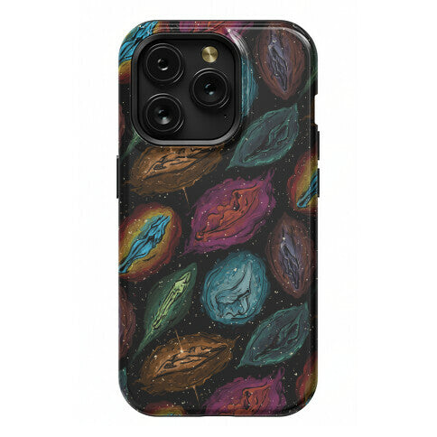 Cosmic Vulva Pattern Phone Case