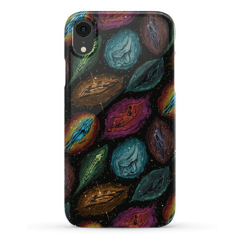 Cosmic Vulva Pattern Phone Case