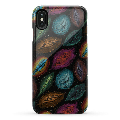 Cosmic Vulva Pattern Phone Case