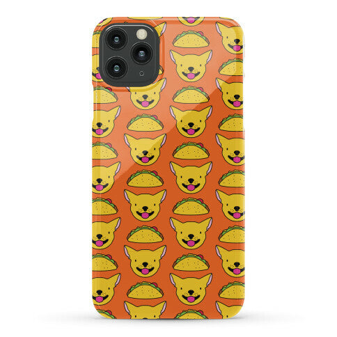 Taco Puppy Pattern Phone Case