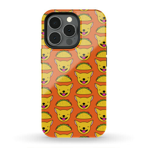 Taco Puppy Pattern Phone Case