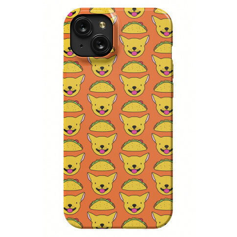 Taco Puppy Pattern Phone Case