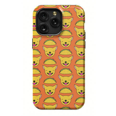 Taco Puppy Pattern Phone Case