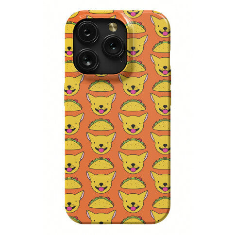 Taco Puppy Pattern Phone Case