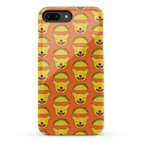 Taco Puppy Pattern Phone Case