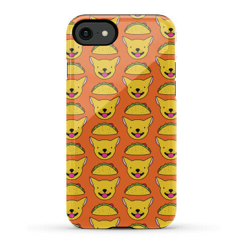 Taco Puppy Pattern Phone Case