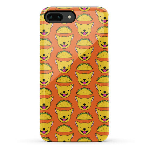Taco Puppy Pattern Phone Case