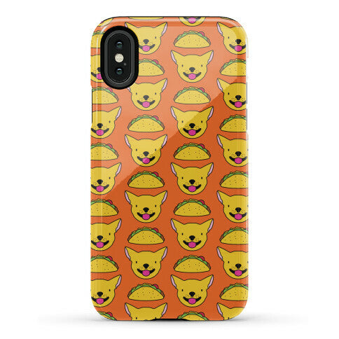 Taco Puppy Pattern Phone Case