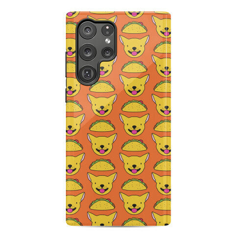Taco Puppy Pattern Phone Case