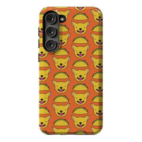 Taco Puppy Pattern Phone Case
