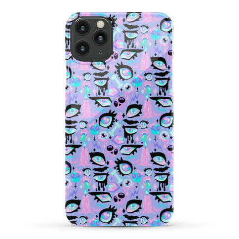 Pastel Goth Eyes Pattern Phone Case