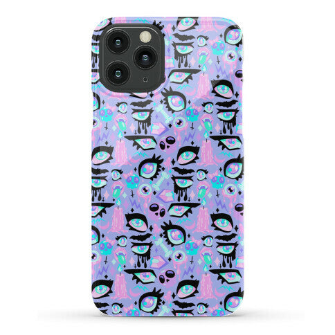 Pastel Goth Eyes Pattern Phone Case