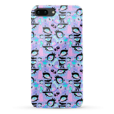 Pastel Goth Eyes Pattern Phone Case