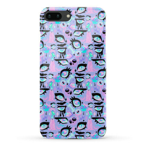 Pastel Goth Eyes Pattern Phone Case