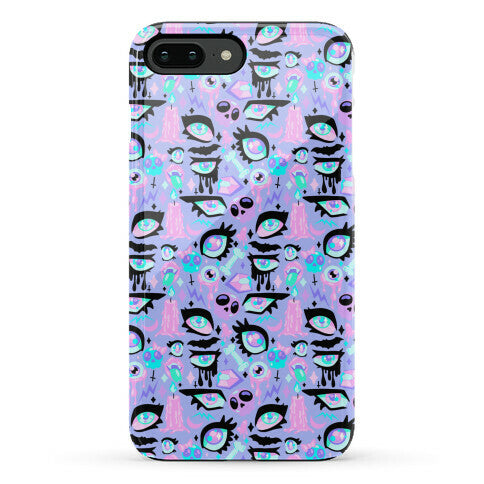 Pastel Goth Eyes Pattern Phone Case